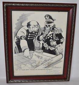 P/I RUSSIAN PROPAGANDA CARTOON PUB. CINCINNATI ENQUIRER