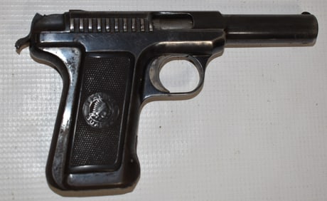 SAVAGE MODEL #1 380 CAL. SEMI-AUTO PISTOL W/HOLSTER,