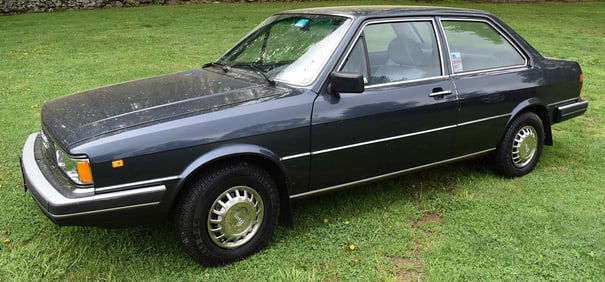 1980 AUDI 4000 2 DOOR SEDAN BLUE, 20,505 MILES