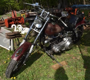 1979 HARLEY DAVIDSON LOW RIDER MOTORCYCLE, 16,085 MILES