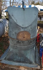 SWARTWOUT REVOLVING ROOF VENT, 19/20TH C. H. 60" W. 41"