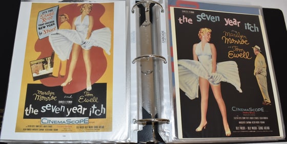 (103) ASST. MARILYN MONROE PHOTOS FROM 7 YEAR ITCH++