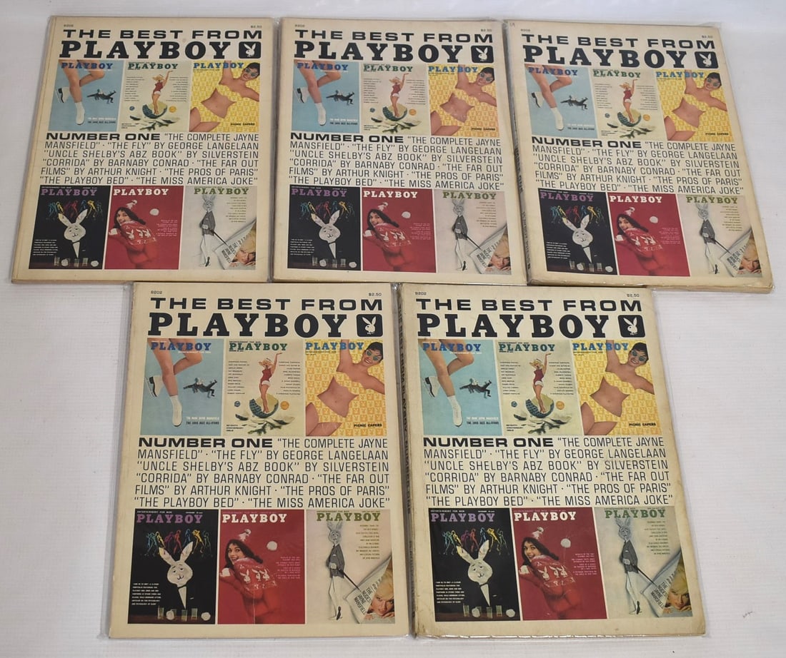 (5) THE BEST FROM PLAYBOY #1 JANE MANSFIELD, C. 1958 (1 of 5)