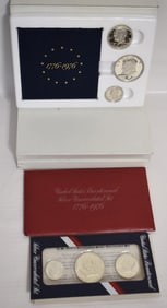 LOT (4) 1776-1976 BICENTENNIAL SILVER PROOF SETS
