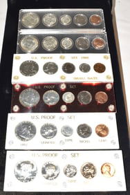 LOT (6) 1960-1964 US PROOF SETS