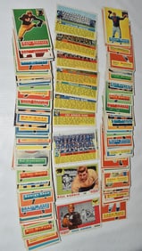 LARGE LOT 1956 TOPPS FOOTBALL CARDS INCL. HIGH NUMBERS