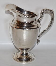 TOWLE STERLING WATER PITCHER, C. 1960, H. 10"