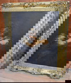 O/C "THE LAUGHING GIRL" ATTRIB. JOSHUA REYNOLDS, PRA