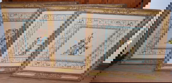 (3) W/C FRENCH/ITALIAN NAPOLEONIC NEO-CLASSICAL NUDES
