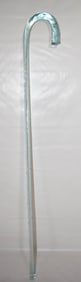 ELLENVILLE GLASS WORKS PARADE CANE, C. 1900, L. 36"