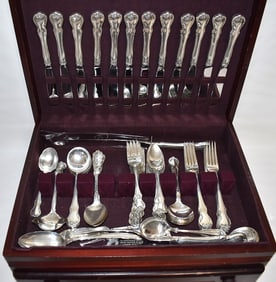 TOWLE STERLING SERVICE FOR 12 W/5 PC. PLACE SETTING
