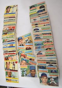 LOT 1955 TOPPS BASEBALL CARDS INCL. HIGH NUMBERS