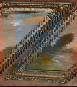 O/C/B MID-DAY SUN INSCRIBED VERSO ILLEGIBLE