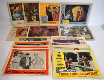 57 ORIG. VINT. LOBBY CARDS INCL. VALLEY OF THE KINGS++
