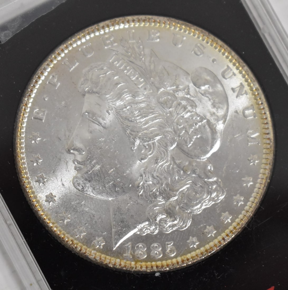 1885 MORGAN PROOF SILVER DOLLAR UNC (1 of 3)