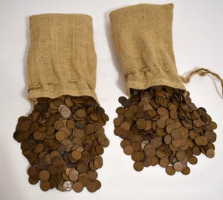 LARGE LOT UNSEARCHED WHEAT/LINCOLN CENTS