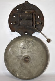 EARLY FIRE HOUSE/SCHOOL BELL (ELECTRIC) C. 1920/30