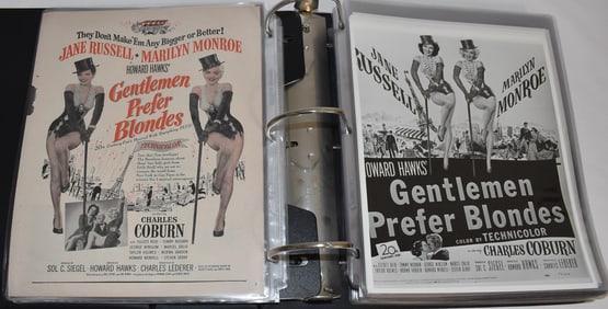113 MINI LOBBY CARD MOVIE SETS INCL. GENTLEMEN PREFER..