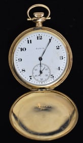 ELGIN NATIONAL 14KT POCKET WATCH, SER. #20595089, 14 SZ