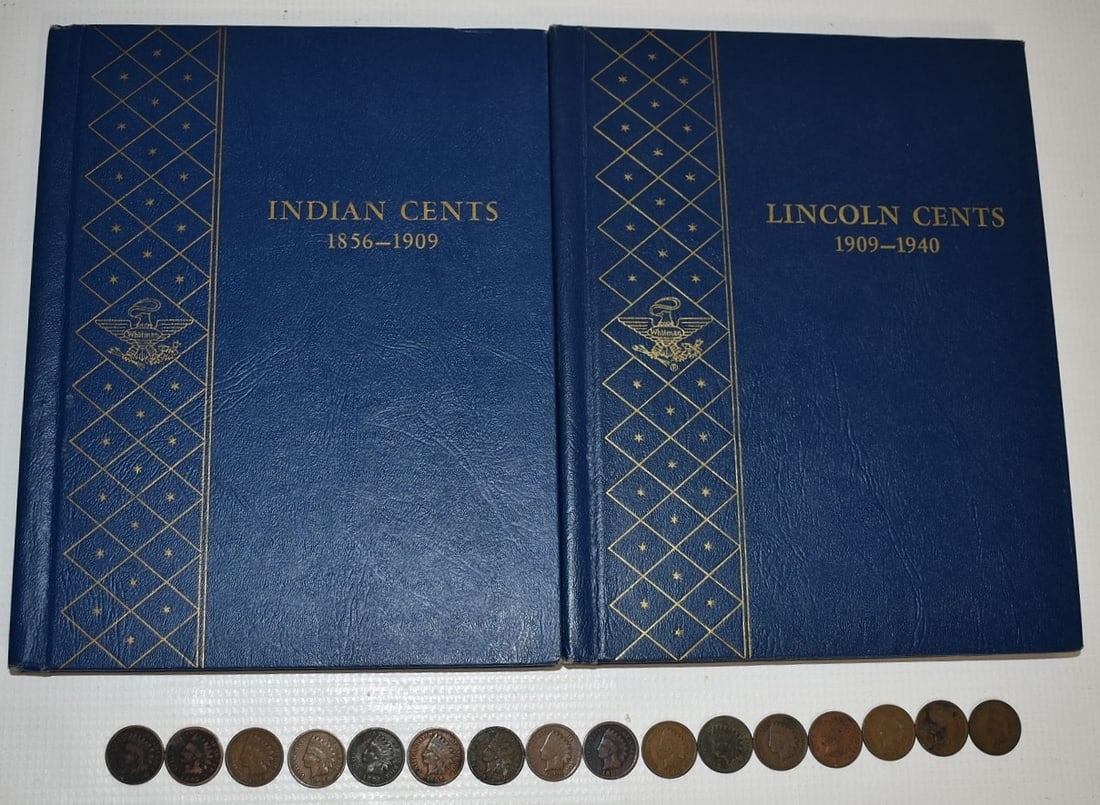 LOT (3) INCL. ASST. INDIAN/LINCOLN CENT WHITMAN BOOKS (1 of 20)