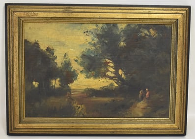 O/P "A BIT FROM BERMUDA" SIGNED A. PITONE (ITALIAN)