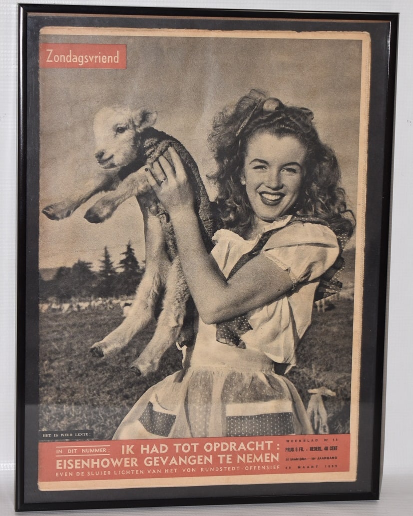 MARILYN MONROE ZONDAGSVRIEND MAGAZINE 1ST PHOTO SHOOT (1 of 4)
