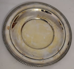 GORHAM STERLING CHARGER, C. 1960'S, W. 12.3 OZ.