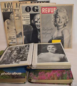 LOT (3) BINDERS MARILYN MONROE 8" X 10" GLOSSY'S