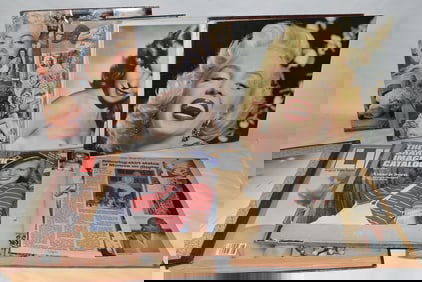 LOT (6) VINTAGE MARILYN MONROE SCRAP BOOKS, C. 1960/70