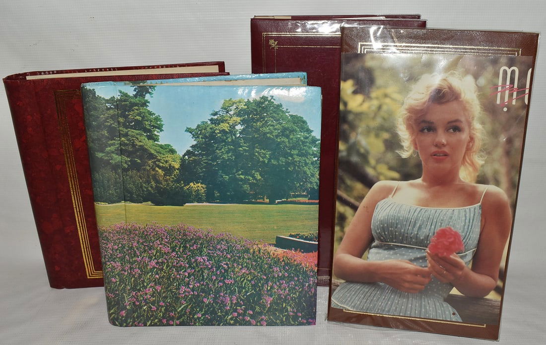 LOT (4) MARILYN MONROE PHOTO ALBUMS, 20TH C. (1 of 12)
