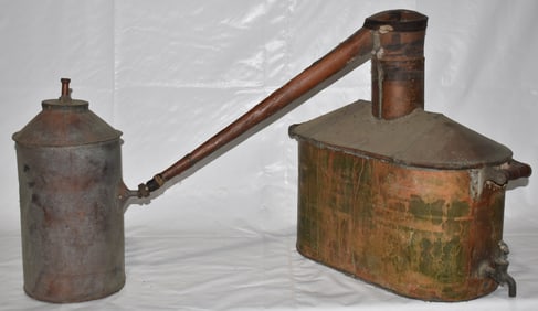 EARLY COPPER STILLS, 19/20TH C.