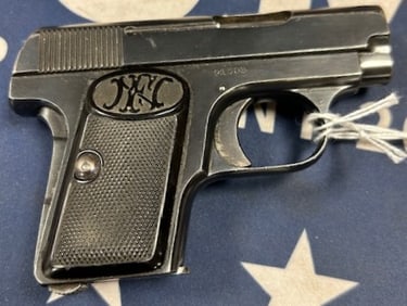 BROWNINGS PATENT 25 CAL. SEMI AUTOMATIC POCKET PISTOL