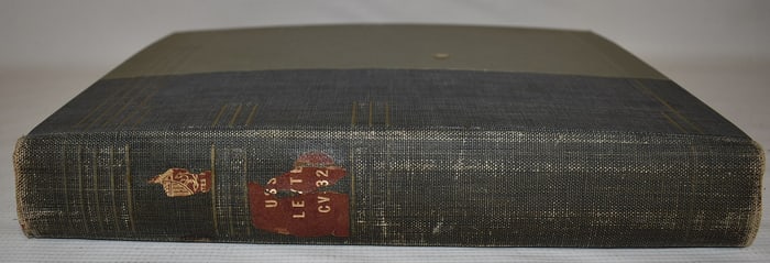 USS LEYTE CV-32 NAVY PHOTO ALBUM, C. 1945