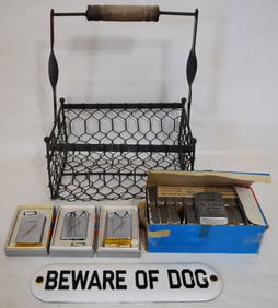 BASKET LOT ASSORTED LIGHTERS SUSSEX NJ WELL DRILLERS