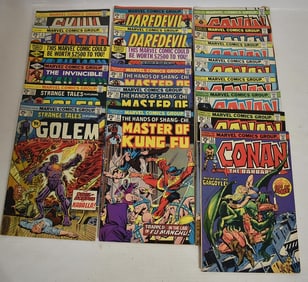 (19) ASSORTED VINTAGE COMICS INCL. CONAN , C. 1970'S