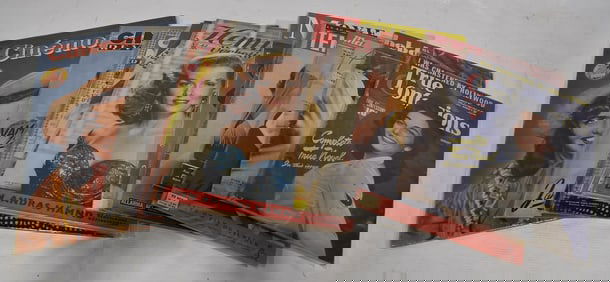 APPROX. (15)  JANE RUSSELL MAGAZINE COVERS/LOBBY CARDS