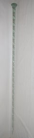 ANTIQUE ELLENVILLE GLASS PARADE CANE, 20TH C., L. 54"