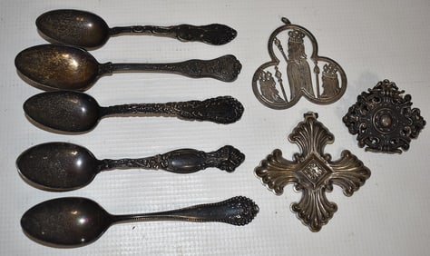 LOT ASST. STERLING INCL. TIFFANY, REED & BARTON +