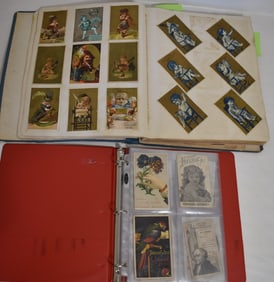LOT (470) VINTAGE TRADE CARDS, 19TH C. (MUST SEE)