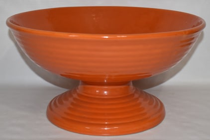 FIESTA STYLE ORANGE CENTER/PUNCH BOWL, C. 1940
