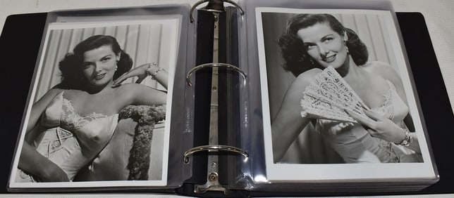APPROX. (130) JANE RUSSELL B & W GLOSSY STUDIO PHOTOS