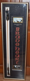 MOVIE PROP MEL GIBSON BRAVEHEART FLAMING ARROW (FRAMED)