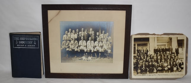 3 VINT PHOTOS INCL. SISCO BB CHAMPIONS OF STATEN ISLAND