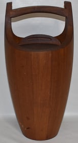 DANSK MID CENTURY MODERN TEAK ICE BUCKET