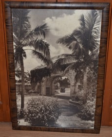 LG. FORMAT PHOTO "GRANADA ENTRANCE" SIGNED FISHBAUGH