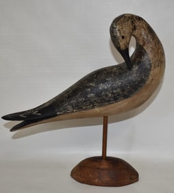 CONTEMPORARY H/P SHORE BIRD SIGNED BIEBER