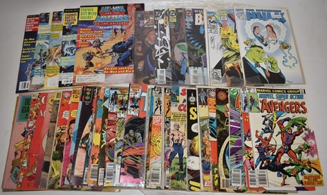 ASST. VINTAGE COMICS INCL. THOR, AVENGERS, ETC., 1980'S