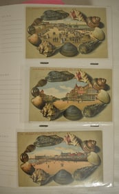 LOT (385) VINTAGE POSTCARDS INCL. ASBURY PARK, 20TH C.