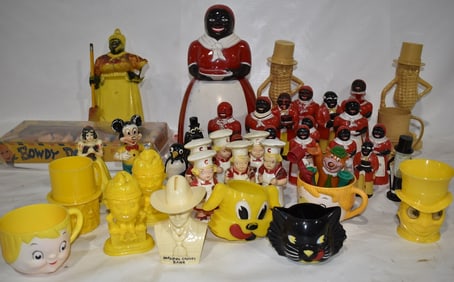 LOT ASSORTED AUNT JEMIMA/RUFUS, C. 1950'S