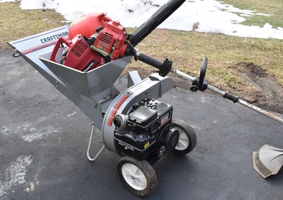 CRAFTSMAN 5HP CHIPPER-SHREDDER/WEED WACKER/LEAF BLOWER